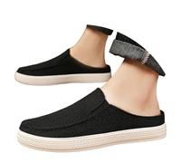 Shoes Women's Elegant Trainers Orthopaedic Sports Shoes Slip On Sailing Shoes Lightweight Elegant Single Shoes Casual Comfort Sandals Front Closed Wide Foot Fabric Shoes, black, 6.5 UK
