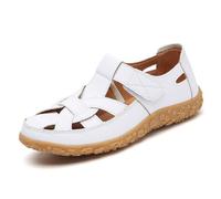 Shoes Women's Winter Boots Daily Leisure and Outdoor Holiday with Closed Toe, Adjustable Strap and Breathable Style for Summer S Shoes Women Black, White, 4 UK