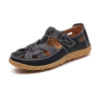 Shoes Women's Winter Boots Daily Leisure and Outdoor Holiday with Closed Toe, Adjustable Strap and Breathable Style for Summer S Shoes Women Black, black, 4 UK