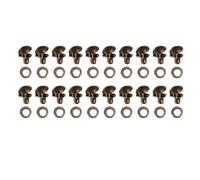 Shoestring Hooks 20Pcs Brass Shoelace Repair Hooks for Daily Life Boot Fixing Accessories