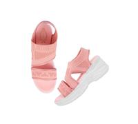 Shoetopia Women's Wedge Sandals, Pink, 8.5 UK