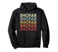 Shofar Rosh Hashanah Yom Kippur Jewish Hanukkah Elul Sabbath Pullover Hoodie