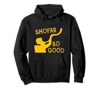 Shofar So Good Rosh Hashanah Fun Jewish New Year Apple Honey Pullover Hoodie