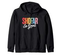 Shofar So Good Rosh Hashanah Jewish New Year Yom Kippur Elul Zip Hoodie