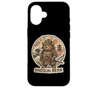 Shogun Bear Samurai Traditional Japanese Art Lover Warrior Case for iPhone 16