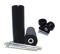 Shogun Bundle Kit Yamaha YZF-R3 YZF R3 2015 2016 2017 2018 Black No Cut Frame Sliders & Matching Swingarm Spools Also Fits ABS & NON ABS Models - 751-6129 - MADE IN THE USA
