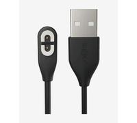 Shokz charging cable for OpenRun headphones, black.