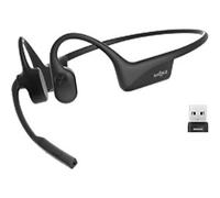 SHOKZ Opencomm 2 Wireless Headset Behind-the-neck Bluetooth With Bluetooth Noise Cancelling Microphone With Microphone Stereo Black