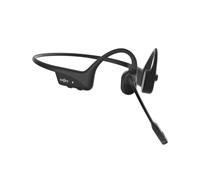 Shokz OpenComm2 UC Black USB-C Wireless Bluetooth Headset with Open-ear design and Bone Conduction technology.