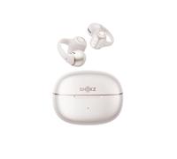 SHOKZ OpenDots 2 Open-Ear Clip-On Earbuds, Dolby Audio, White | Bluetooth 6.1, Dolby Audio, Deep Bass, 40H Playtime, IP57, AI Clear Calls, Wireless Fast Charging, Commuting, Sports, Work