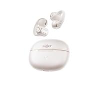 SHOKZ OpenDots 2 Open-Ear Clip-On Earbuds, Upgraded Dolby Audio with Deep Bass, 40H Playtime, Bluetooth 6.1, IP57 Waterproof, AI Noise-Reduction Calls for Work/Sport, Wireless Fast Charging, White