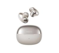 SHOKZ OpenDots ONE Open Ear Headphones, Premium Dolby Audio 6.5g Clip On Earbuds 40 hrs Playtime, Bluetooth 5.4, Wireless Earphones with Mic, Fast Charging, IP54, with Cleaning Cloth, Commuting- Grey