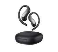 SHOKZ OpenFit Air 2 Open-Ear Earbuds, Superlight, All day Comfort, Black | Bluetooth 6.1, Pocket-sized, 36h Playtime, IP55 Water and Sweat Resistant, Deep Bass, Workouts and Hiking, Precise Control