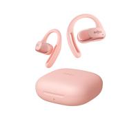 SHOKZ OpenFit Air Open-Ear Headphones, True Wireless Bluetooth Earphones with Microphone, Earbuds with Air Earhook, Fast Charging, 28h Playtime, IP54 Waterproof for Workout - Pink