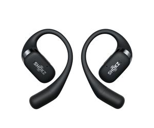 Shokz OpenFit Black Headphones - Perfect for Running and Outdoor Activities