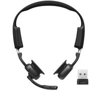 Shokz OpenMeet UC Headset with USB Type-A Wireless Adapter - Black, Black