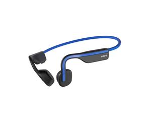 SHOKZ OpenMove open-ear Bluetooth headphones with 6 hours of battery life for urban sports | colour: sky blue