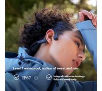 SHOKZ OpenRun Air S803 Bone Conduction Running Wireless Bluetooth Sports Earphones Not In Ear IP67 Waterproof Fast Charging black