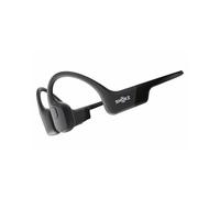 SHOKZ OpenRun Bone Conduction Headphones, Open-Ear Bluetooth Sports Earphones with Mic, IP67 Waterproof Wireless Headset for Running and Workout, 8H Playtime, USB-C - Black, Sport headband