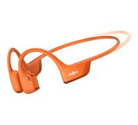 SHOKZ OpenRun Pro 2 Mini Bone Conduction Sports Headphones, Open-Ear Wireless Earphones with Bluetooth 5.3, Noise Cancelling Mics, IP55 Waterproof, 12h Playtime for Running, USB-C Quick Charge, Orange