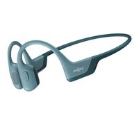 Shokz OpenRun Pro Water Resistance Wireless Bluetooth Bone Conduction Headphones - Cooldown Blue, New