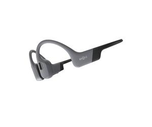 SHOKZ OpenSwim Pro Bone Conduction Sports Headphones, IP68 Waterproof Open-Ear Wireless Earphones with Bluetooth 5.4, 32GB of MP3 Storage, Noise Cancelling Mics, 9h Playtime for Running, Swimming-Grey