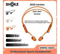 SHOKZ S820 Open-Ear Bone Conduction Headphones Wireless Bluetooth Sport Earphones IP67 Waterproof Running Gym Training Headset S820 Orange