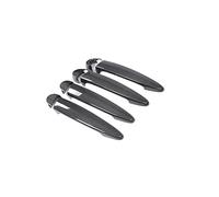 SHOLIRMET 8pcs/Set Real Dry Carbon Fiber Door Handle Cover Compatible with MW E87 E90 E91 E92 E93 F30 F31 F32 F33 F34 F35 E83 E84 E70 E71