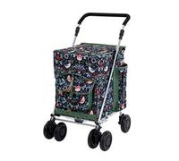 Sholley 4 Wheel Push Shopping Trolley, Strong, Well Balanced, Aids Walking, Regular 5'4" and Over (Berkeley)