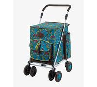 Sholley 4 Wheel Push Shopping Trolley, Strong, Well Balanced, Aids Walking, Regular 5'4" and Over (Covent Garden)