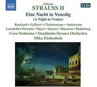 S'HOLM STRAUSS ORC E - J STRAUSS II A NIGHT IN VENICE - CD - M4z