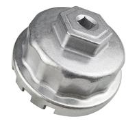 Shonee Oil Filter Wrench for Toyota,Lexus,RAV4,Camry,Cruiser,Avalon,Tacoma,Tundra,Highlander,Sienna-64mm 14 Flute Oil Filter Cap Removal Tool