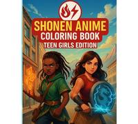 Shonen Anime Coloring Book: Teen Girls Edition (5)