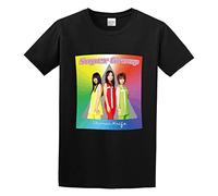 Shonen Knife Super Group Men T-Shirt Printed Camiseta Black Unisex Tee Top L