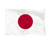 Shonye Japan Flag 5x3Ft, Durable Japanese Flag with 2 Metal Eyelets, Bright Color Japanese National Flag for Sporting Events, Parties, Parade Decor