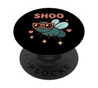 Shoo Fly Funny Hate Flies Shoo Fly PopSockets Adhesive PopGrip