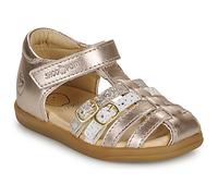 Shoo Pom Flat sandals PIKA SPART in Gold 7.5 toddler