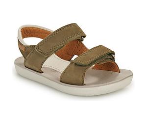 Shoo Pom Sandals GOA BOY SCRATCH in Kaki 12 kid