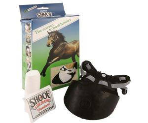 Shoof Horse Hoof Shoe Size 3 - Black - Size 3