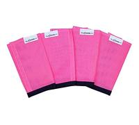 Shoofly Horse Leggins, Patented Loose Fitting Fly Boots, Prevent Fly Bites, Reduce Stomping & Fatigue, Breathable Plastic Mesh (Pink/Pony & Donkey)