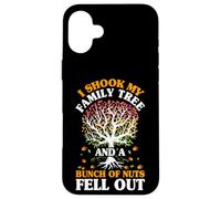 Shook My Family Tree Nuts Fell Out Funny Reunion Genealogy Case for iPhone 16 Plus