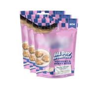 Shoopingstreet - All Day Breakfast Dog Treats 100g - Yoghurt & Berry, This Fun And Flavourful Dog Treat Is Sure To Get Tails Wagging, Tasty Breakfast-inspired Dog Treat, Pack of 3