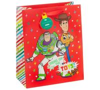 SHOOPINGSTREET - Large Christmas Gift Bag - Stash your holiday surprises in this Christmas gift bag and watch loved ones unwrap the magic, Dimensions: 140 X 265 X 330mm (Approx.)