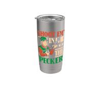 Shoot em' in the Pecker - Deer Hunter Stainless Steel Insulated Tumbler