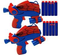 Shooter Gun Toys for Kids - Gun Toys Kids Boy Gift,Boys Gift Age 3 4 5 6 7 8 9 10 11 12, Game Shooting Gift for boy, Toys Set 2 Kinds Soft Bullets 20Pcs (2Pcs)