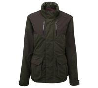 ShooterKing Highland Jacket Ladies Dark Olive/Brown Shoottex membrane, YKK dou