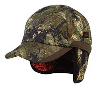 Shooterking Huntflex Reversible Cap Brown Olive/Blaze - Reversible, Digitex Blaze Lining