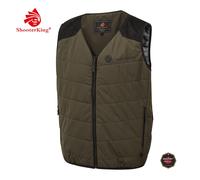 ShooterKing i Heat Vest Self Heating, Light Up Push Button on Upper Chest Area