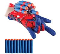 Shooters Costume Web Slinger Super Hero Launcher Glove with 10 Sucker Darts Hero Launcher, 2024 Upgrade