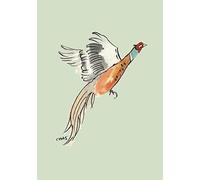 Shooting Game Day Wrapping Paper & Gift Tags with Pheasants & Black Labradors (10 Pheasant Gift Tags)